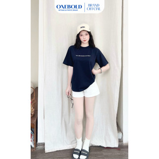 Áo Thun Oversize "ON MY MIND"  Brand ONEBOLD T-Shirt Cotton 270gsm, Áo Phông Form Rộng Nam Nữ - OB14