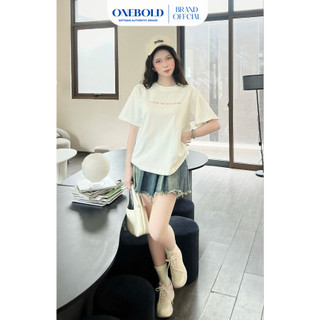 Áo Thun Form Oversize Brand ONEBOLD T-Shirt Oversize Chất Cotton 270gsm, Áo Phông Form Rộng Nam Nữ - OB15