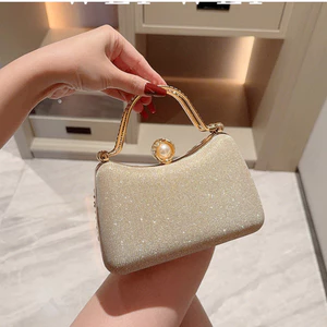 Clutch Nữ Dự Tiệc Cầm Tay Da PU Cao Cấp Túi Đi Tiệc Lấp Lánh Sang Trọng Kèm Dây Đeo Mun Store CAT26