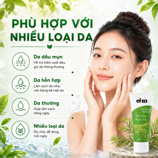 [CHÍNH HÃNG] Sữa rửa mặt ngừa mụn Eliza tinh dầu Tràm Trà 50g