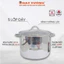 Nồi Luộc Gà Inox 5 Đáy Đạt Tường 32cm - Dùng tốt trên bếp từ và mọi loại bếp - DTN-32
