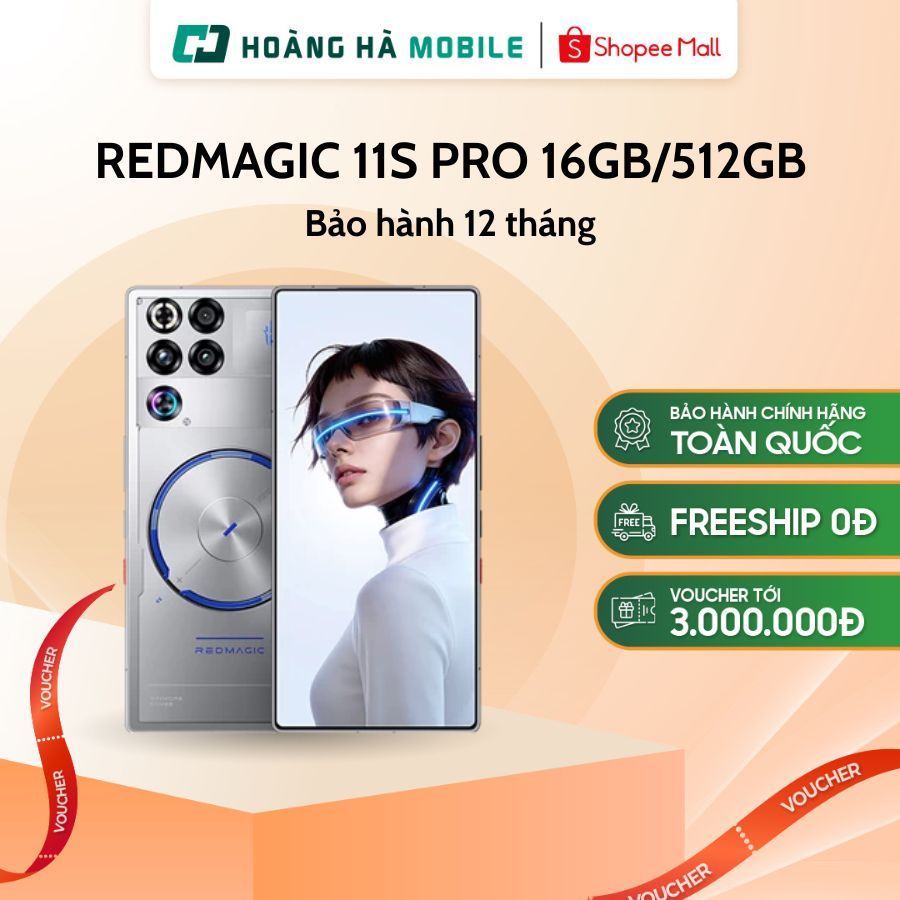 Điện thoại Gaming REDMAGIC 11S PRO 16GB/512GB - Chính hãng | BigBuy360 - bigbuy360.vn