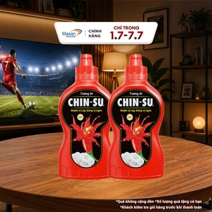 Combo 2 Tương Ớt CHIN-SU 2KG (Bao bì có thể thay đổi theo đợt nhập hàng)