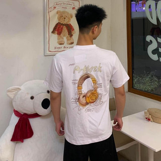 [Mẫu Mới] Áo Thun Tay Lỡ Unisex Pollock Tai Nghe - Áo Phông Cotton 2 Chiều Nam Nữ Cực Ngầu