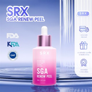 Tinh chất SGA Renew Peel SRX - Giúp dưỡng sáng da, trẻ hóa làn da, làm sạch tế bào da, điều tiết bã nhờn