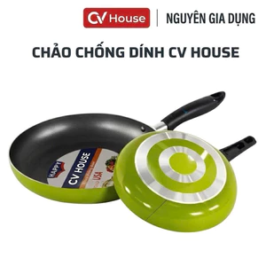 Chảo chống dính hợp kim nhôm CV HOUSE- đủ cỡ 18cm đến 26cm