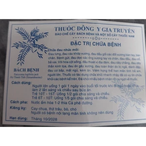 Trà Thảo mộc họ cây Thanh thất combo 10 gói