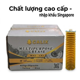 Mỡ Bôi Trơn Tuýp Nhún CALIX 400g Nhập Khẩu Singapore - Phân Loại  MX3 Chịu Nhiệt Cao & CX3 Kháng Nước
