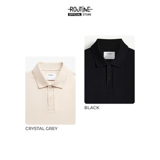 Áo Polo Tay Ngắn Nam Cổ Jacquard Form Fitted - Routine 10F25POL003