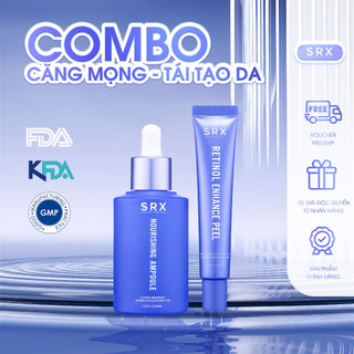Combo Căng Mọng - Tái Tạo Da SRX – Serum Nourishing Ampoule & Kem Retinol A Cream