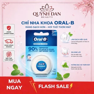 Chỉ Nha Khoa Hỗ Trợ Làm Sạch Răng Floss Essential Oral-B 50M