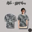 ⚡️[Hight Quality] Áo Phông Len Nam Nữ Grey Black T Shits - Điểm Nhấn Chữ Đen Trắng Dệt Kim Cao Cấp Loại 1