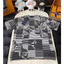 ⚡️[Hight Quality] Áo Phông Len Nam Nữ Grey Black T Shits - Điểm Nhấn Chữ Đen Trắng Dệt Kim Cao Cấp Loại 1