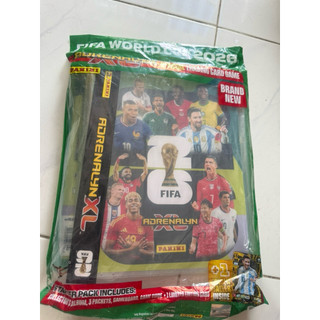 [ Đọc Kĩ Mô Tả ] [ Album Rỗng Không Có Thẻ Tặng ] Album Bìa Panini Adrenalyn World Cup 2026 Dùng Để Đựng Thẻ Bài Sưu Tập
