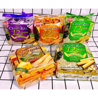 Bánh ngũ cốc 12 vị đậu Crispi Roll gói 180g