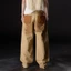 Bad Choices | Quần Jeans suông LEATHER PATCH phối túi da