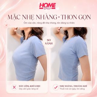 Áo ngực nữ không gọng đệm mút mỏng nhẹ,Áo lót chất cotton gân tăm thấm hút thoáng khí 3 nấc cài A409