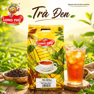 Trà Đen (Black tea) LONG PHÚ Gói 500g - Nguyên Liệu Trà Sữa, Thơm Đậm Vị Trà, Trà Thượng Hạng