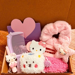 Set quà tặng sinh nhật bạn gái gấu, băng đô, túi chườm: quà valentine 14/2, 8/3, 20/10 [S2]
