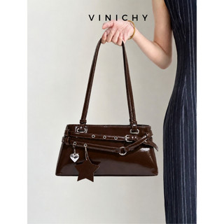 (Deal mở bán tặng quà QU3) Túi xách nữ đeo vai VINICHY, tote dung tích lớn size 28cm HA911