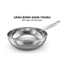 Chảo inox 304 đa lớp Sunhouse IN24M6 - IN26M6 24-26cm dùng với mọi loại bếp