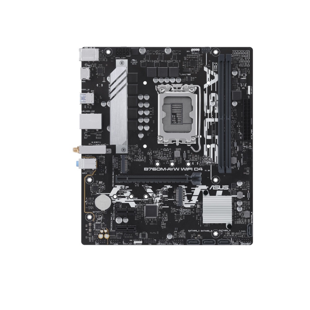 Mainboard ASUS B760M-AYW WIFI D4, D5 Socket LGA1700 DDR4 mATX WiFi - Bo Mạch Chủ | BigBuy360 - bigbuy360.vn