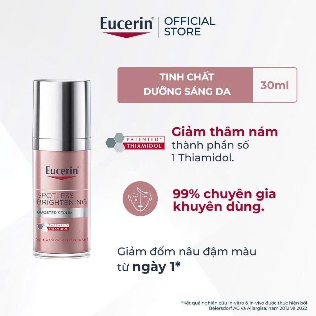 Tinh chất giảm thâm nám & dưỡng sáng Eucerin Spotless Brightening Booster Serum 30ml