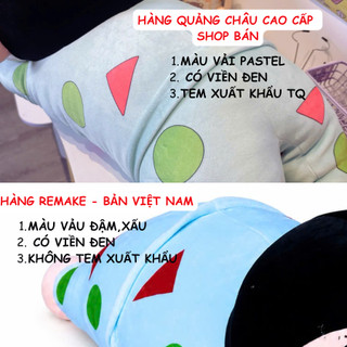 Gấu Bông Shin Chan Nằm 65cm 600 Gram Nhồi Bông Đầy Đặn Hàng Loại I, Nhập Khẩu Nguyên Con, Căng Phồng