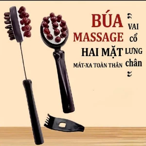 Gậy Đấm Lưng Massage 2 Mặt Phụ Kiện Hỗ Trợ Giảm Đau Thư Giãn Mỗi Ngày