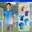 Áo Thun Thể Thao Nam Velocity Prism Dye Micro Grid Air BLUEKITE Chính Hãng Áo Cổ Tròn Thun Mè Thoáng Khí Nhẹ Pickleball