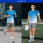 Áo Thun Thể Thao Nam Velocity Prism Dye Micro Grid Air BLUEKITE Chính Hãng Áo Cổ Tròn Thun Mè Thoáng Khí Nhẹ Pickleball