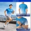 Áo Thun Thể Thao Nam Velocity Prism Dye Micro Grid Air BLUEKITE Chính Hãng Áo Cổ Tròn Thun Mè Thoáng Khí Nhẹ Pickleball