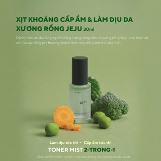 Xịt Khoáng Nulli Jeju Cactus Toner Spray Làm Dịu Da Chiết Xuất Xương Rồng 30ml