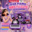 Đàn Piano Điện Tử Kèm Micro Cho Bé Đồ Chơi Âm Nhạc 5 Chế Độ Chơi Phát Nhạc Học Đàn