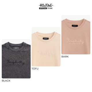 Áo Thun Tay Ngắn Nam Hình Thêu Form Regular - Routine 10F25TSS009