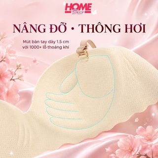 Áo ngực nữ cúp ngang mút bàn tay thông hơi - Áo lót nữ không gọng chất su kẻ ca rô 3 nấc cài A923