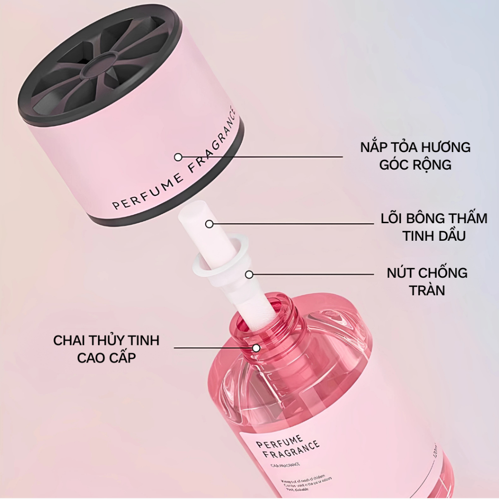 Nước hoa ô tô cao chấp Varomas chính hãng nhập khẩu khử mùi ô tô, thơm xe ô tô khử mùi ô tô KT102