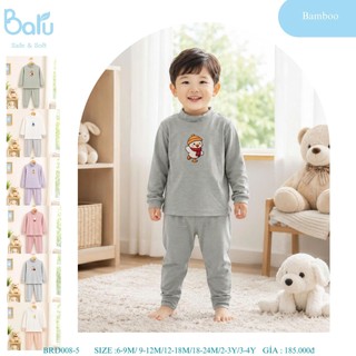 Bộ giữ nhiệt dài tay quần dài BRD008-5