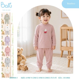 Bộ giữ nhiệt dài tay quần dài BRD008-5