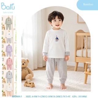 Bộ giữ nhiệt dài tay quần dài BRD008-5