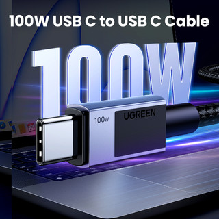 Cáp USB-C Sang USB-C UGREEN 100W Cable 1m