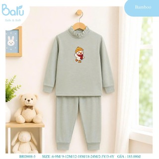 Bộ giữ nhiệt dài tay quần dài BRD008-5