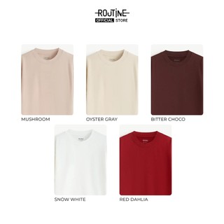 Áo Thun Tay Ngắn Nam Nhãn Trang Trí Form Regular - Routine 10F25TSS021