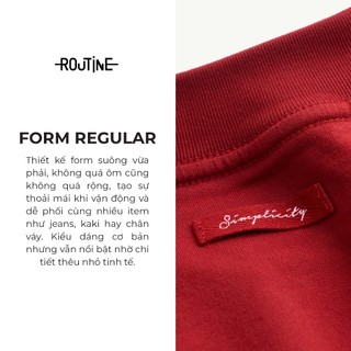 Áo Thun Tay Ngắn Nam Nhãn Trang Trí Form Regular - Routine 10F25TSS021