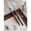 Cọ Gel Nail 2 Đầu Cán Gỗ Cao Cấp – Cọ Đắp Gel & Cọ Kẻ Line Nail Art Chuyên Nghiệp, Đầu Cọ Siêu Mảnh NB22
