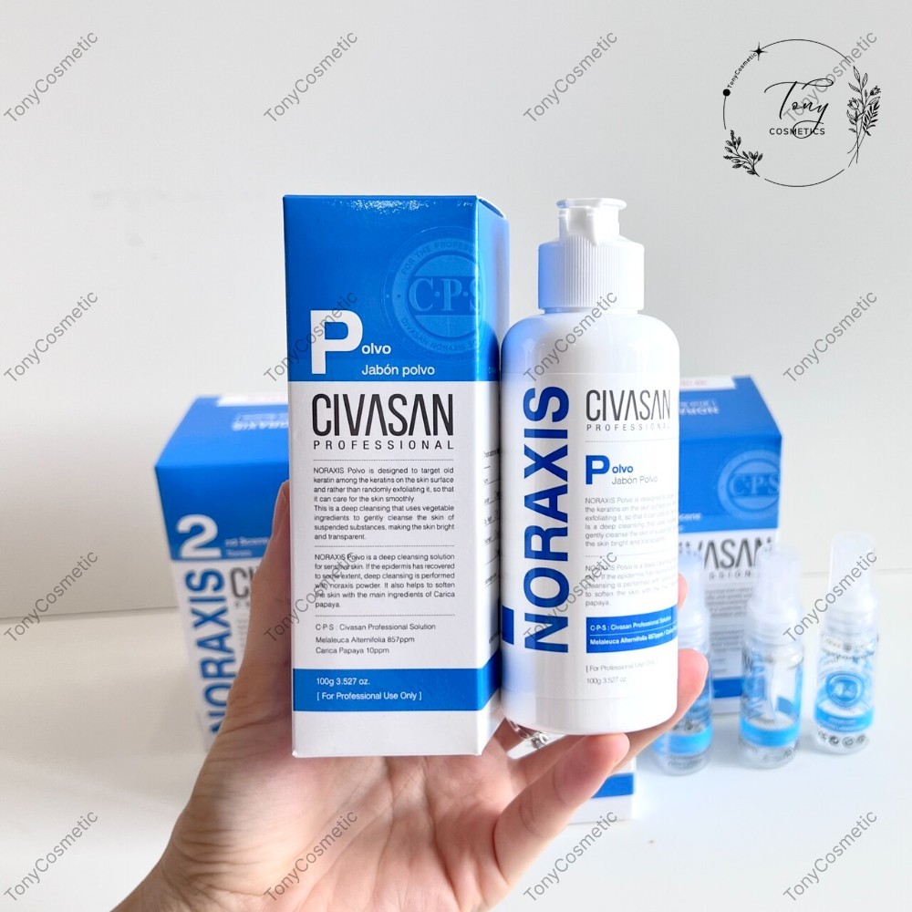 CIVASAN ノラクシス ポルボパウダー 100g クレンジング 2本 CIVASAN