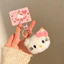Móc Khóa Thú Bông Capybara, Hello Kitty, Mèo Đen Dễ Thương Treo Balo Túi Xách MUN STORE MKCHUOI13