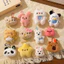 Móc Khóa Thú Bông Capybara, Hello Kitty, Mèo Đen Dễ Thương Treo Balo Túi Xách MUN STORE MKCHUOI13
