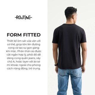 Hộp 3 Áo Thun Trơn Tay Ngắn Nam Co Giãn Form Fitted - Routine 10S25TSS103C