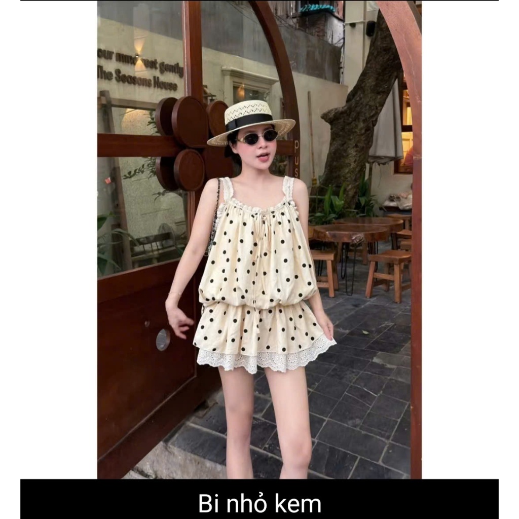 SÉT 2 dây nữ, phối viền ren mẫu mới kèm quần trẻ trung  hot trend cho nàng